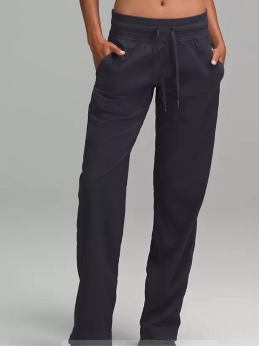 LULULEMON DANCE STUDIO BLACK PANTS SIZE 2